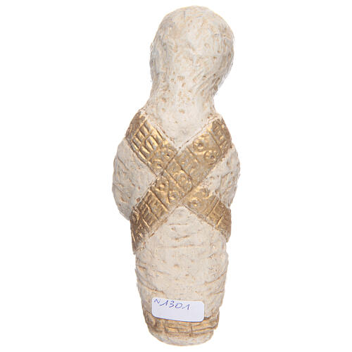 Heilige Familie, 3-teiliges Set, Bauernkrippe „Bethléem“, in Blau, handgefertigt – Höhe ca. 27 cm 11