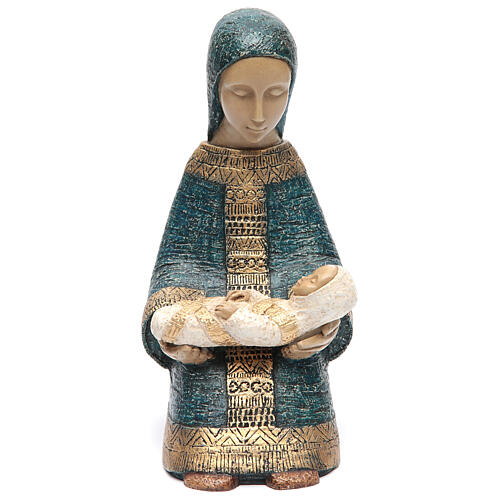 Natività Contadina blu Bethléem 2