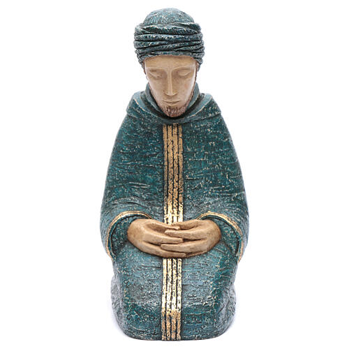 Natività Contadina blu Bethléem 3