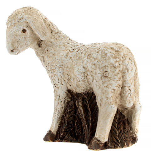 Pecorella dipinta presepe d'Autunno dipinto Bethléem 2