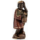 Re Magio africano presepe Autunno dipinto policromo Bethléem s3