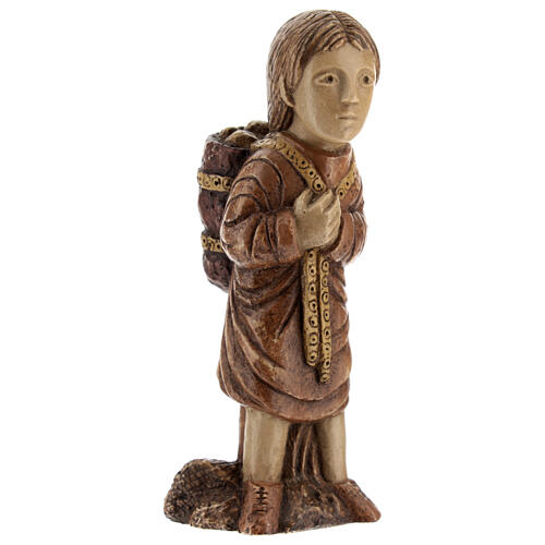 Pasterz, figurka do szopki malowana, Bethléem 3