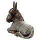 Esel – Herbstliche Krippe, Bethléem, bemalt, grau s2
