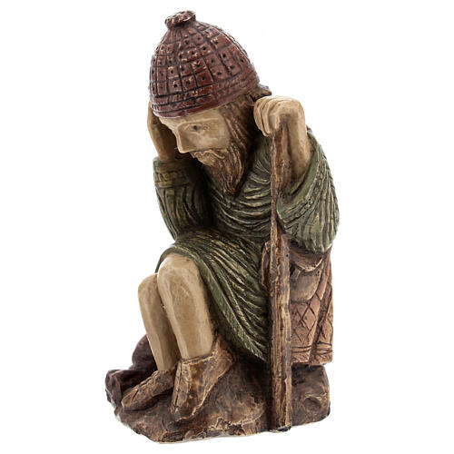 Josef – Herbstliche Krippe, Bethléem, bemalt 2