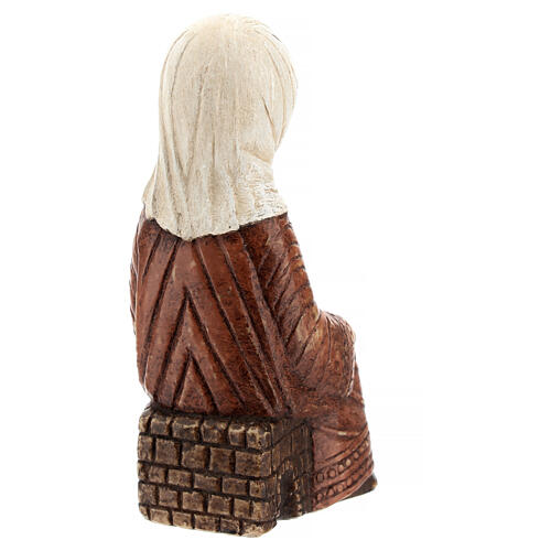 Gottesmutter – Herbstliche Krippe, Bethléem, bemalt, weiß-rot 4