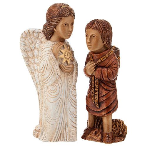 Presepe d'Autunno dipinto policromo completo Bethléem 4
