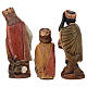 Presepe d'Autunno dipinto policromo completo Bethléem s8