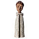 Monk Shepherd with white and green clothes of the Petite Creche collection s1