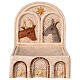 White stone manger for Bethléem Autumn Nativity Scene s1