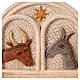 White stone manger for Bethléem Autumn Nativity Scene s2
