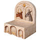 White stone manger for Bethléem Autumn Nativity Scene s3