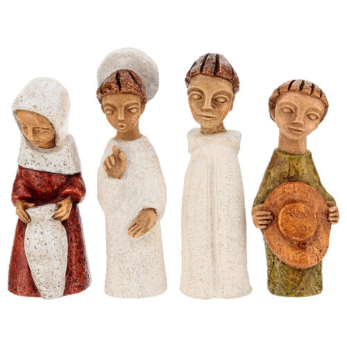 Crèche Bethleem Petite Crèche 16 santons avec cabane 5