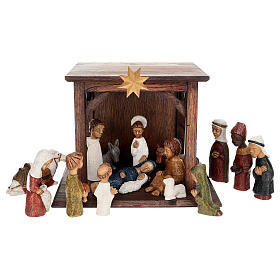 Complete Nativity Bethlehem Petite  Set 16 Characters with Manger