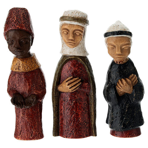 Bethleem Nativity Scene figurines, set of 16, Petite Crèche of 14 cm 4