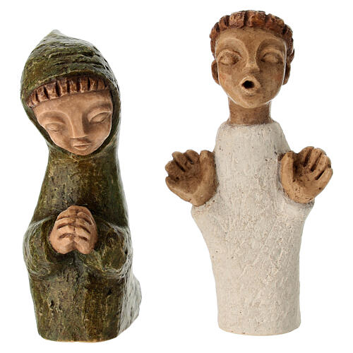 Bethleem Nativity Scene figurines, set of 16, Petite Crèche of 14 cm 7