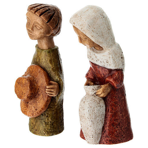 Bethleem Nativity Scene figurines, set of 16, Petite Crèche of 14 cm 10