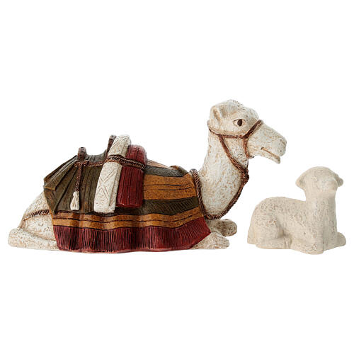 Bethleem Nativity Scene figurines, set of 16, Petite Crèche of 14 cm 12