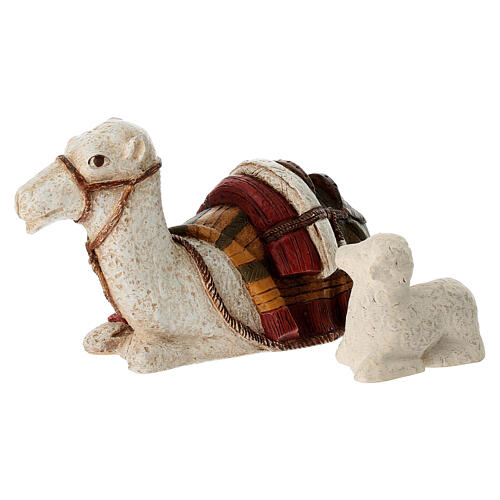 Bethleem Nativity Scene figurines, set of 16, Petite Crèche of 14 cm 13