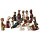 Bethleem Nativity Scene figurines, set of 16, Petite Crèche of 14 cm s1