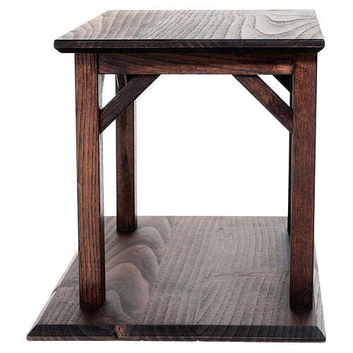 Krippenstall aus Holz, bemalt – Petite Crèche, Bethléem 4