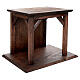 Painted Wooden Stable for Nativity Scene Bethleem Petite s3