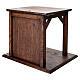 Painted Wooden Stable for Nativity Scene Bethleem Petite s5