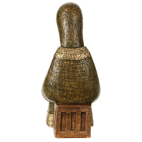 Matka Boska z Dzieciątkiem - Szopka Chłopska, zielona, Atelier Bethléem 9