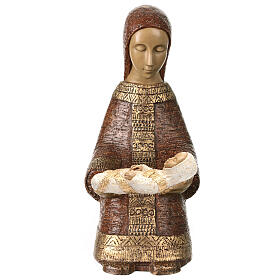 Natividad Campesina Virgen marrón Bethléem con Niño Jesús