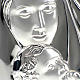 Silver "drop" Bas Relief Holy Family s4