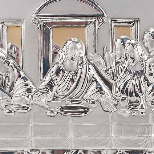 Gold/silver Bas Relief - Leonardo's Last Supper 4