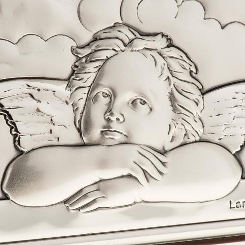 Silver Bas Relief- Raffaello's angels 4