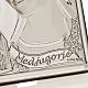 Bassrelief Silber Madonna Medjugorje s3