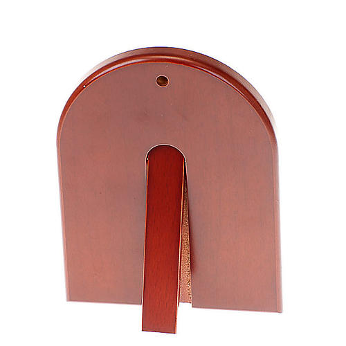 Silver Bas Relief Guardian Angel, oval 2