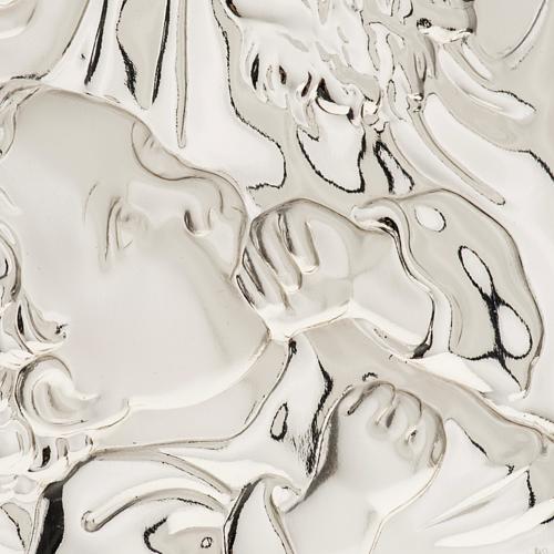 Silver Bas Relief Holy Family 2