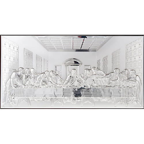 Silver Bas Relief - Leonardo's Last Supper 1