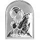 Bassrelief Silber Johannes Paul II s1
