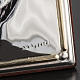 Silver Bas Relief - John Paul II under stone arch s3