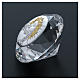 Ecce Homo crystal diamond with metal plate 4 cm s3
