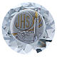 Diamante com chapa metal Vela IHS 4 cm s1