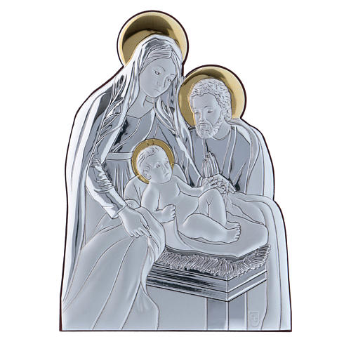 Obraz Narodziny Jezusa z aluminium14x10 cm 1