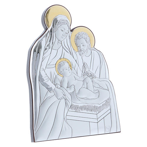 Obraz Narodziny Jezusa z aluminium14x10 cm 2
