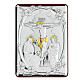 Flachrelief aus Bilaminat mit Kreuzigung von Jesus Christus, 10 x 7 cm s1