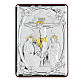 Bilaminate bas-relief Crucifixion of Jesus Christ 10x7 cm s1