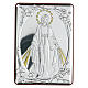 Bilaminate bas-relief Our Lady of Miracles 10x7 cm s1