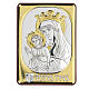 Bilaminate bas-relief "All yours" Virgin Mary 10x7 cm s1