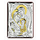 Flachrelief aus Bilaminat der Heiligen Dreifaltigkeit, 10 x 7 cm s1