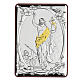 Flachrelief aus Bilaminat von Jesus Christus Himmelfahrt, 10 x 7 cm s1