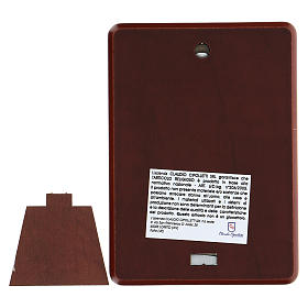 Baixo-relevo bilaminado Pomba da paz 10x7 cm s3