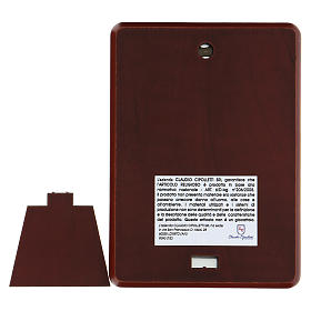 Baixo-relevo bilaminado Primeira Comunhão Menino 10x7 cm s3