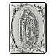 Płaskorzeźba Madonna z Guadalupe, bilaminat, 10x7 cm s1